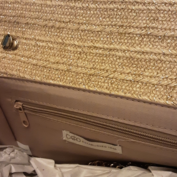 Woven & chain clutch - Picture 4 of 6